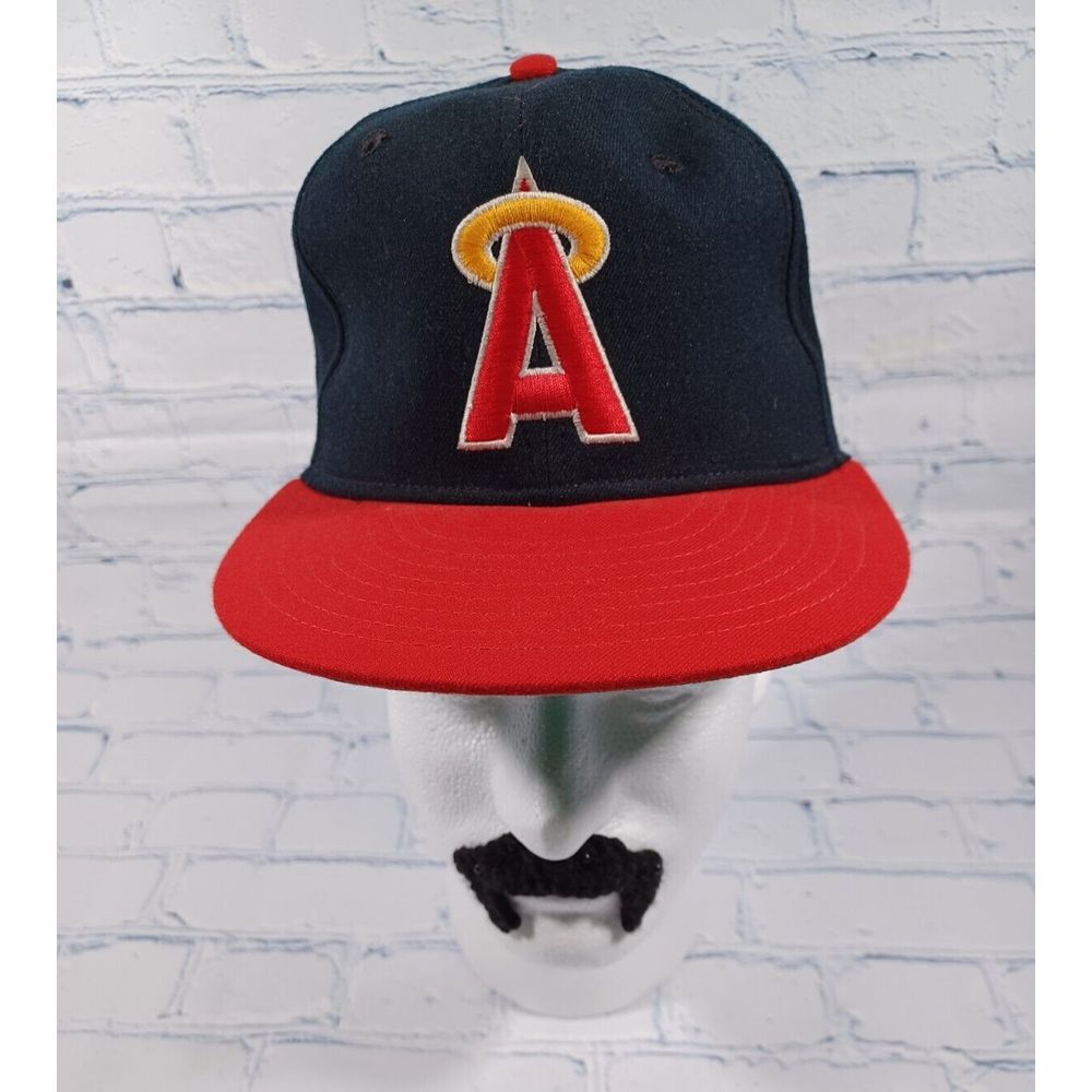 Anaheim Angels Hat Sz 6 3/4 New Era‎ Diamond Collection Wool Made In USA VTG